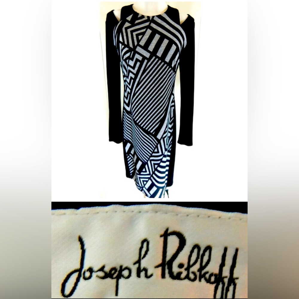 Joseph Ribkoff Geometric Bodycon Dress